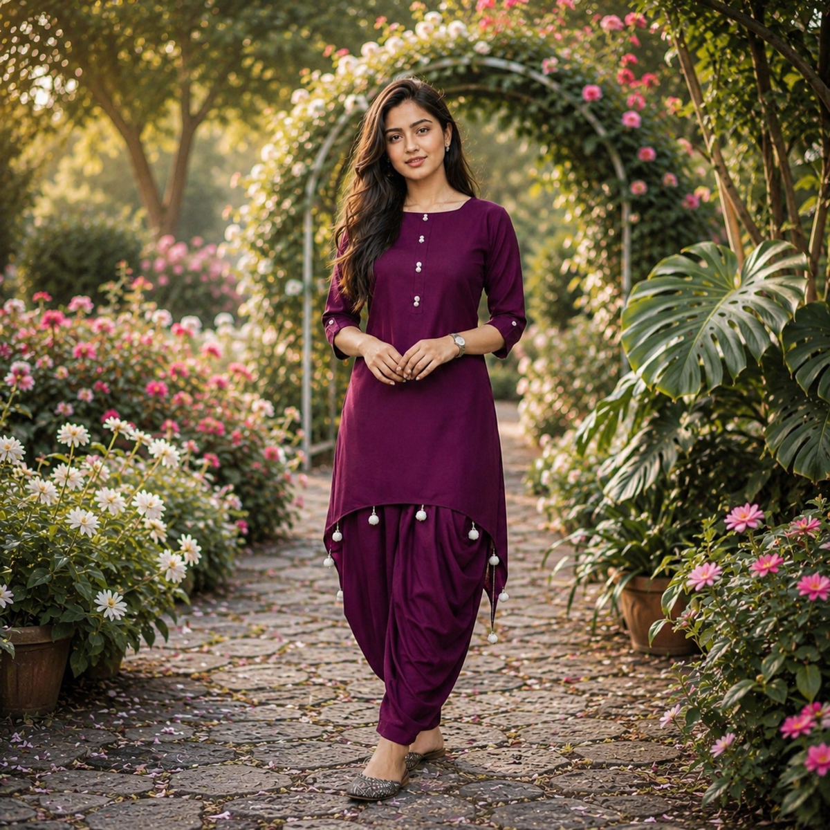 Dhuti  kurti /J